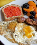 large breakfast platter