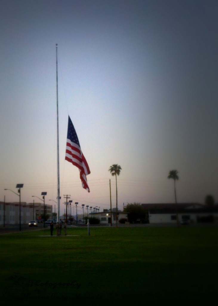 Raising of Flag