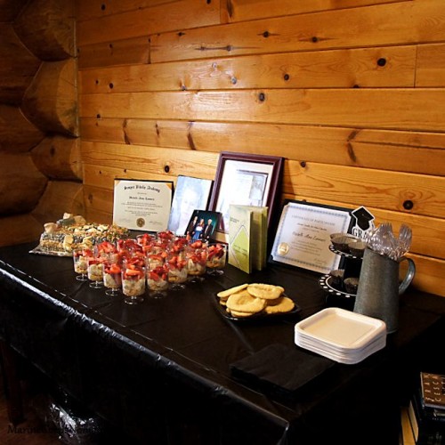 Graduation Open House Dessert Table