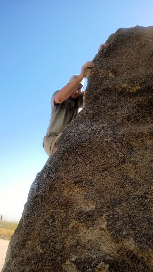 Learning how to boulder day 1