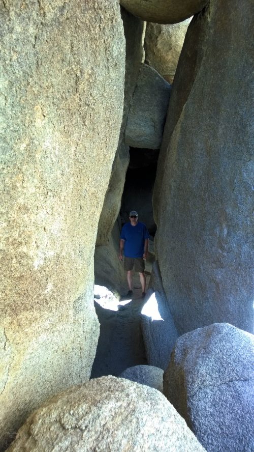 Exploring some of the cave formations in JT