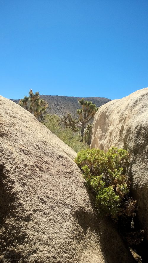 Exploring some of the boulder formations in Hall of Horrors