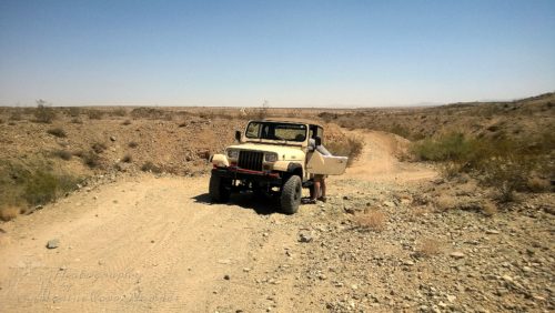 1st Jeep trip out in the desert