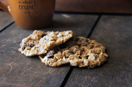 Gluten free oatmeal raisin cookies