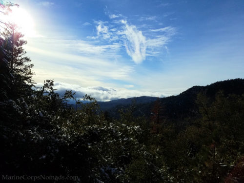 San Jacinto Mountains view