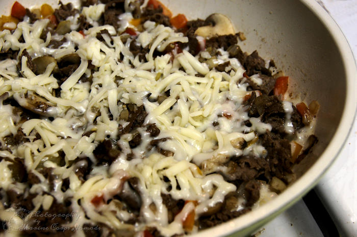 Cheesesteak filling