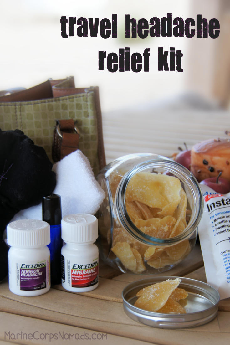 Travel Headache Relief Kit | Marine Corps Nomads