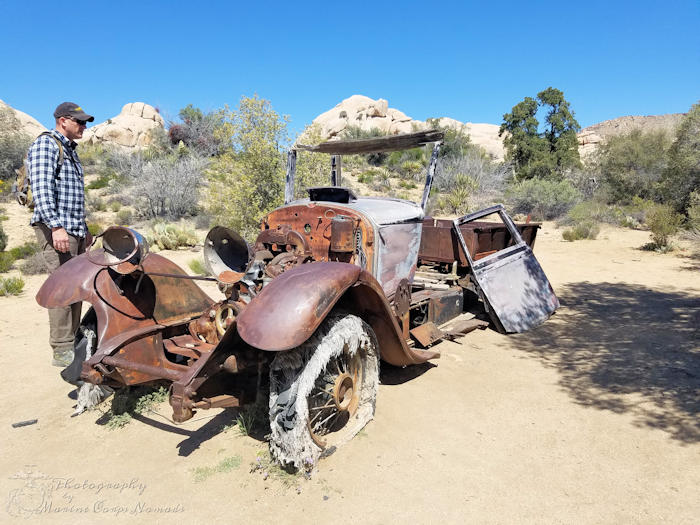 Rusty Vehicle on Wall Street Mill Trail