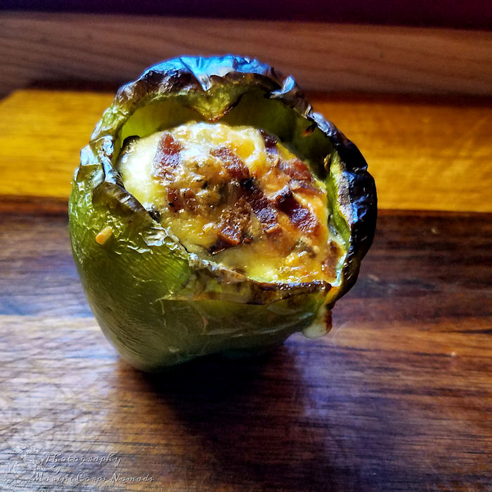 Stuffed Roasted Breakfast Peppers