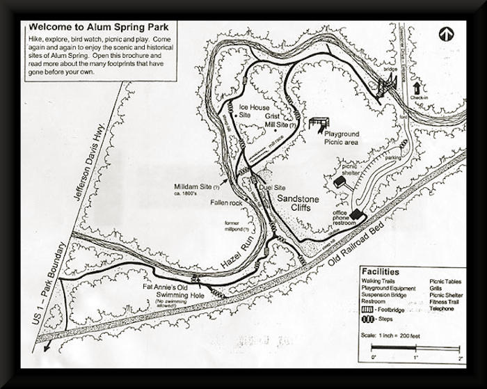 Alum Spring Park Map
