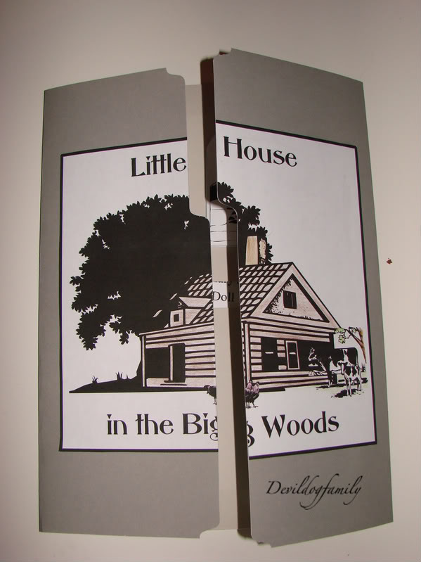 Little House Lapbook Series - Little House in the Big Woods Cover