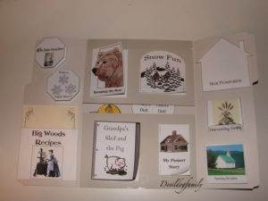Little House Big Woods Lapbook (Little House Series) - Marine Corps Nomads