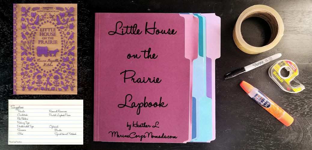 Little House on the Prairie Lapbook