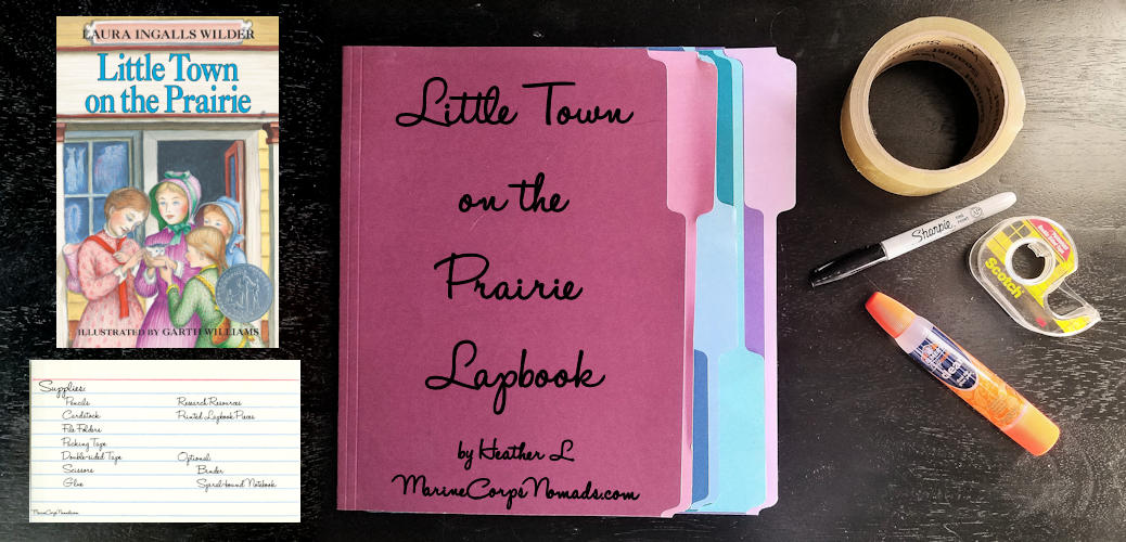 Little Town on the Prairie Lapbook