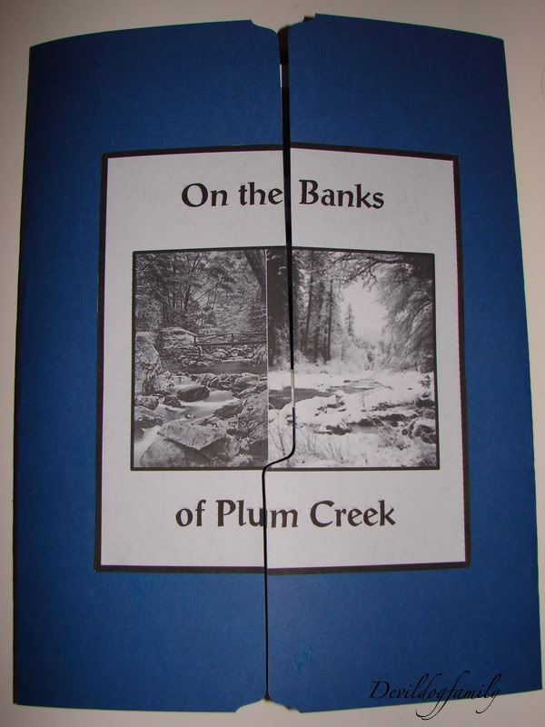 Little House Lapbook Series - On the Banks of Plum Creek Cover