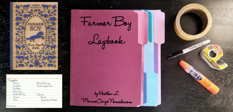 Little House Farmer Boy Lapbook