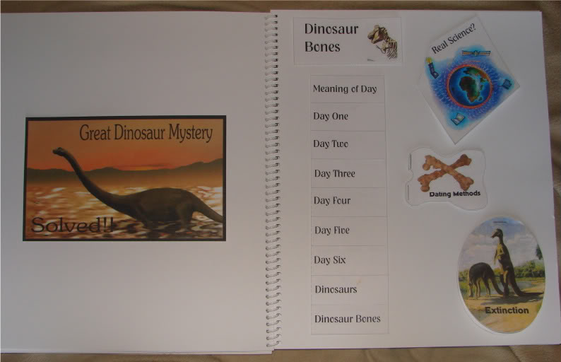 Great Dinosaur Mystery Solved Lapbook