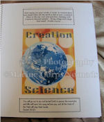 Creation Science Lapbook Cover