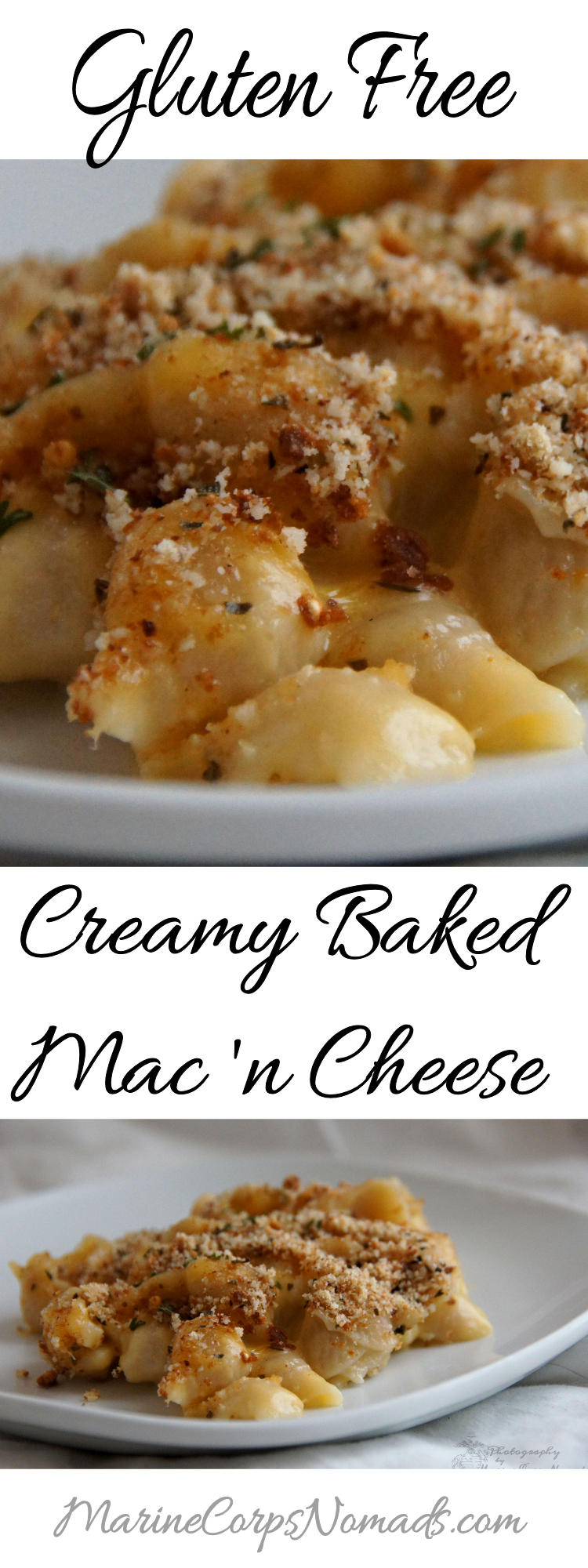 Gluten Free Creamy Baked Mac n Cheese | Marine Corps Nomads