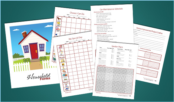 2010 Planner Home Forms