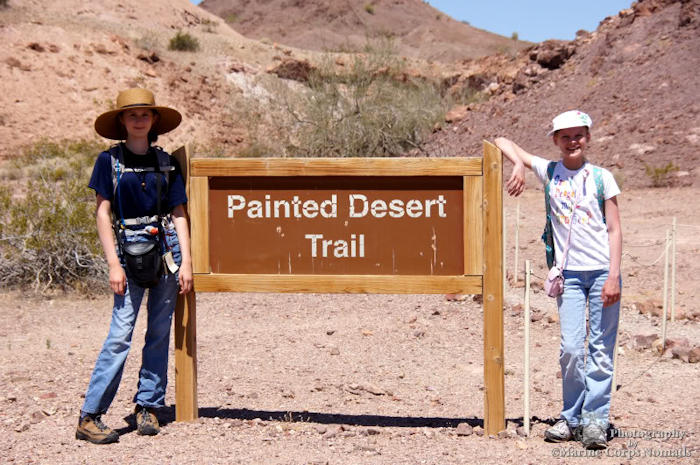 Imperial National Wildlife Refuge Painted Desert Trail