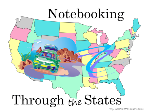 Notebooking Through the States - Marine Corps Nomads