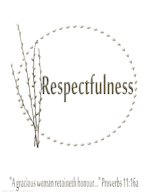 Respectfulness Journal Notebooking Pages