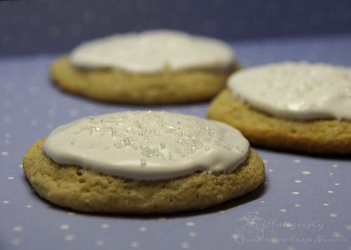 Gluten Free Frosted Sugar Cookies