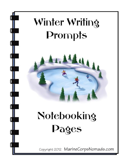 Winter Writing Prompts Cover
