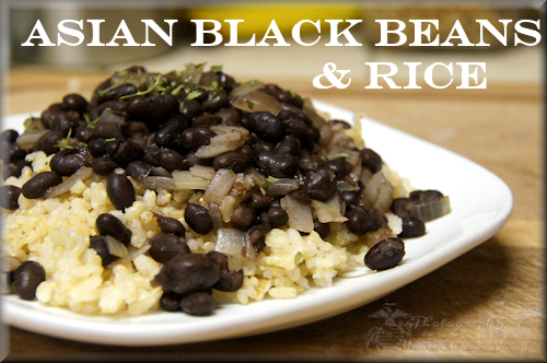 Asian Black Beans and Rice