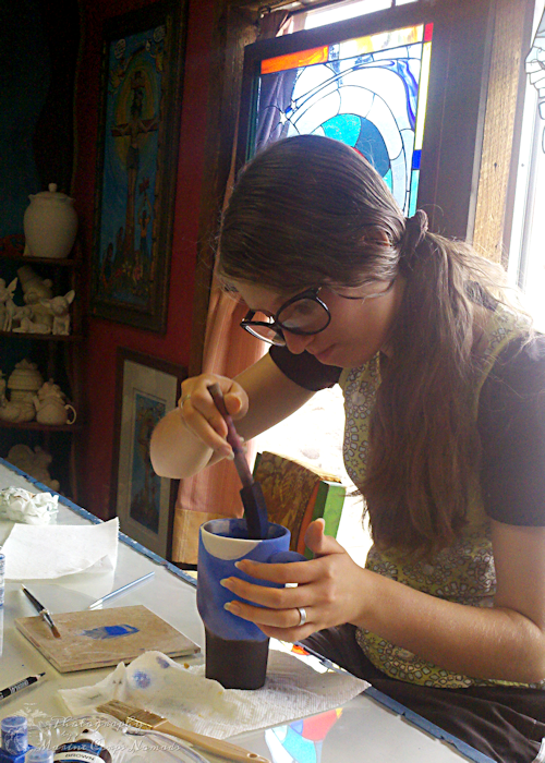 Painting Pottery 4