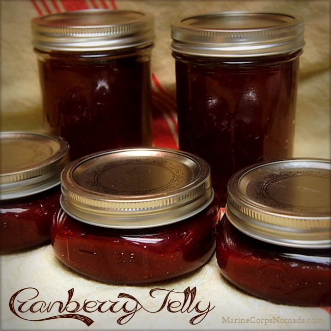 Cranberry Jelly Recipe