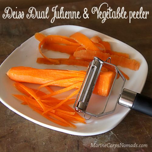 Deiss Dual Julienne & Vegetable peeler