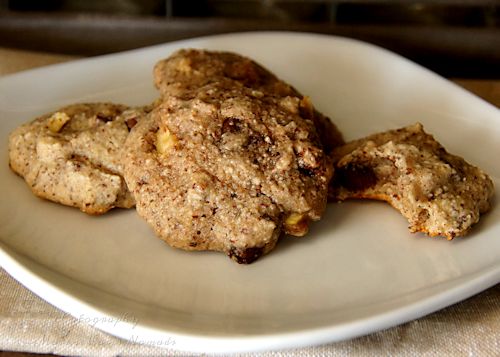 Gluten Free Walnut Chocolate Chip Cookies