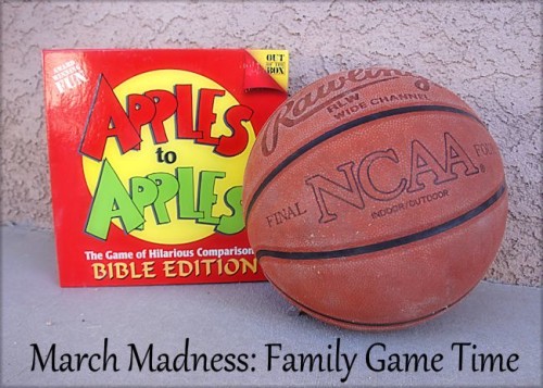 March Madness: Family Game Time