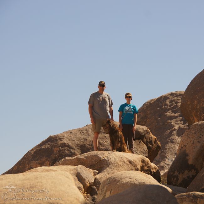 Hiking at Giant Rock