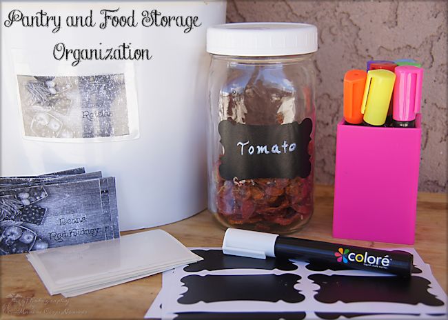 Pantry and Food Storage Organization