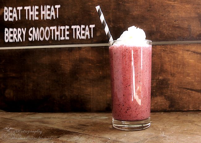 Beat the summer heat with berry smoothie treats