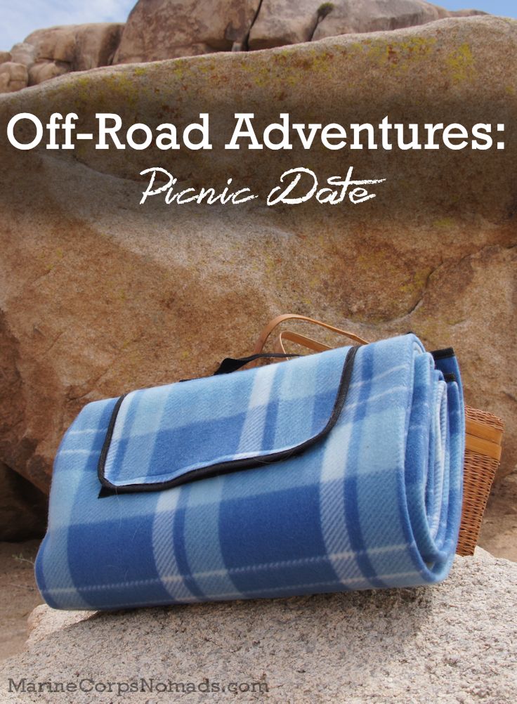 Off-road adventures with our Practico picnic blanket