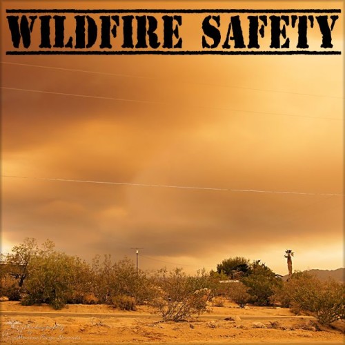 Prepare for wildfire season with these wildfire safety tips #wildfiresafety