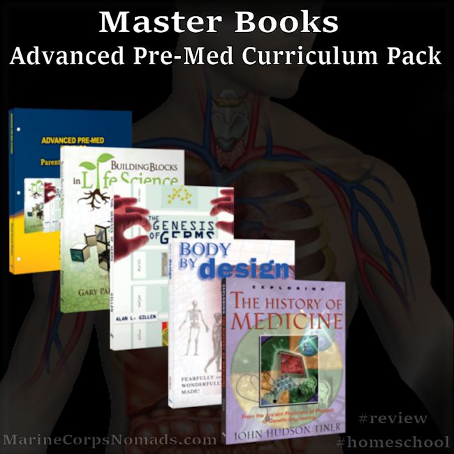 Advanced Pre-Med Studies Curriculum Pack from Master Books