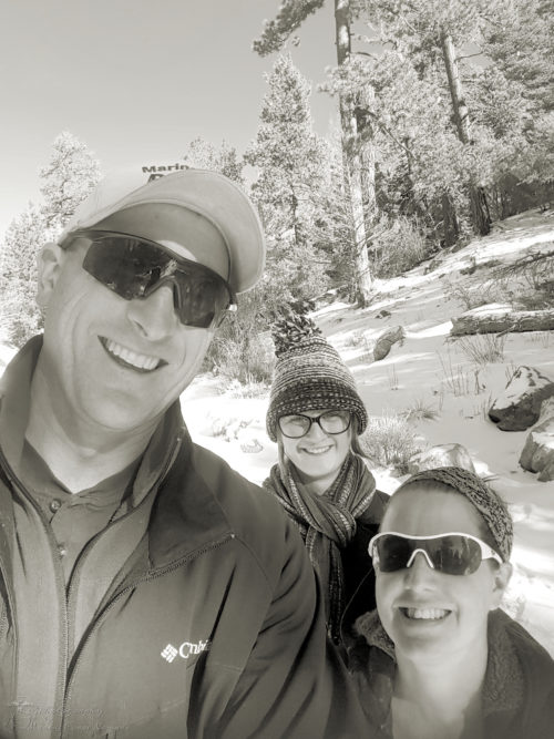 Family picture at Big Bear