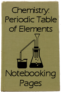 Chemistry Periodic Table of Elements Notebooking Pages