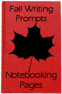 Fall Writing Prompts Notebooking Pages