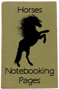 Horses Notebooking Pages