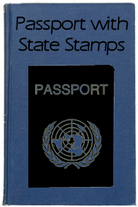 State Passport with Stamps