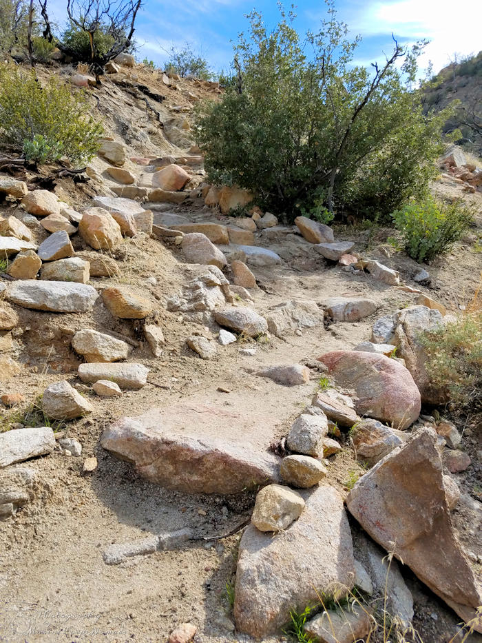 Indian Trail Loop Hike Stone Steps