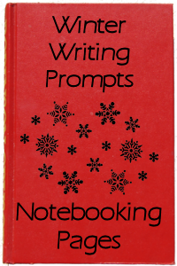 Winter Writing Prompts Notebooking Pages