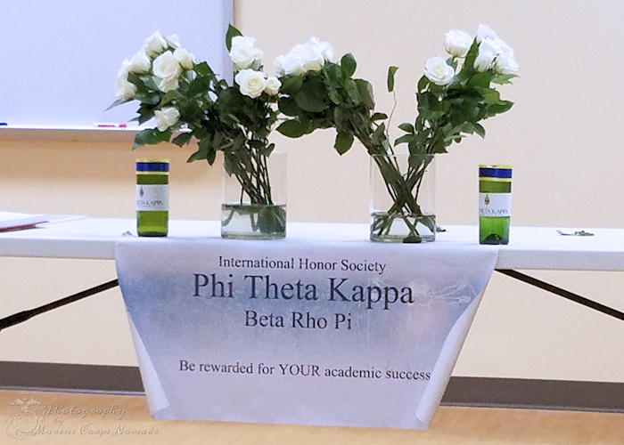 Phi Theta Kappa Table